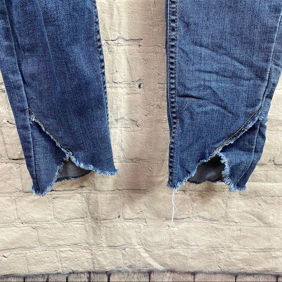 FREE PEOPLE Sunny Ripped Crop Skinny Jeans - Picture 4 of 10